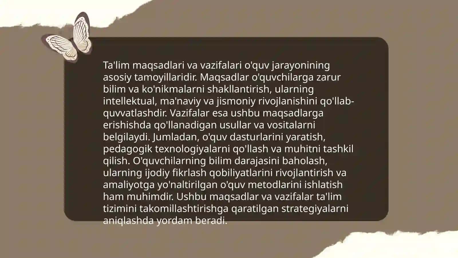 Ta'lim mazmuni va metodlari 4