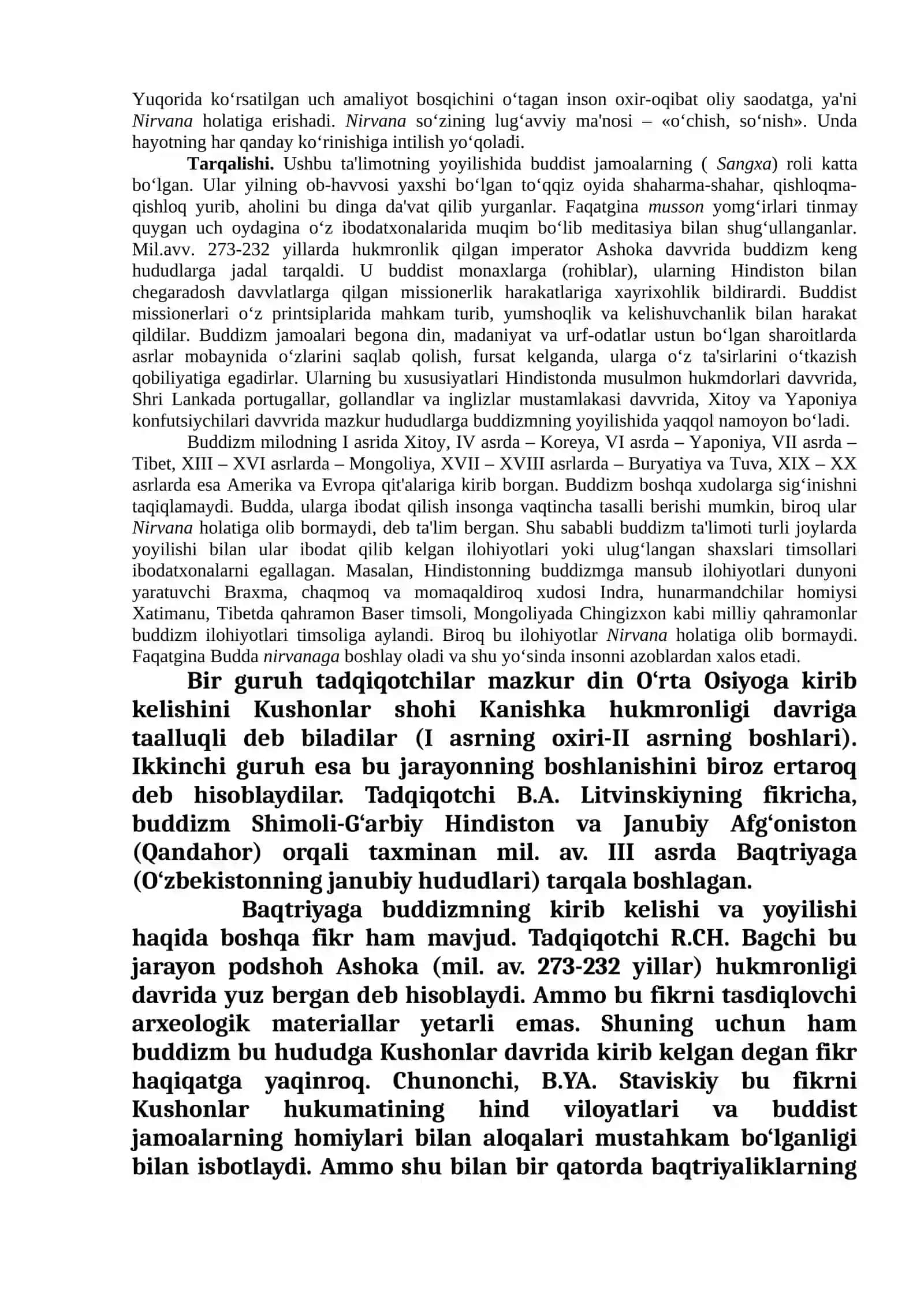 MAVZU. BUDDAVIYLIK DINI TARIXI VA G’OYALARI 4