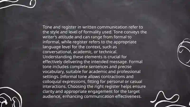 Apply conventions of effective interpersonal written communication 4
