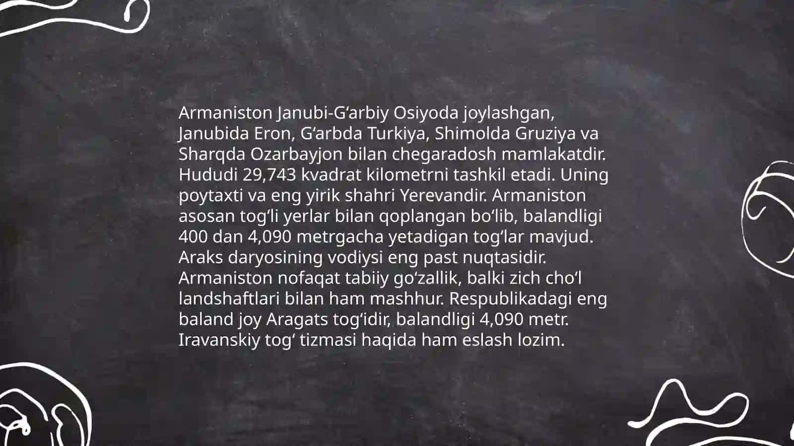 Armaniston haqida toʻliq malumot 4