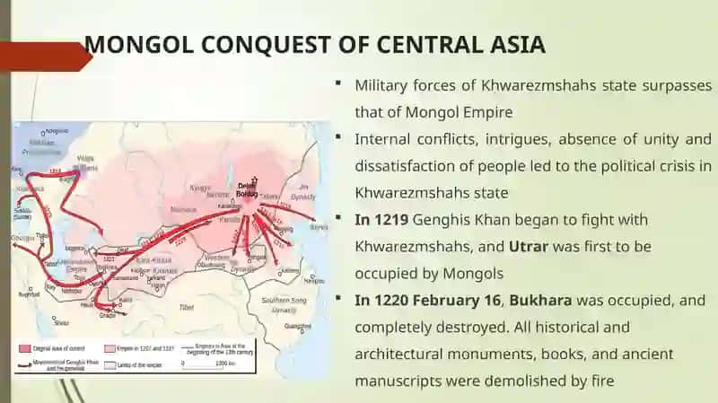 Mongol conquest of the region 4