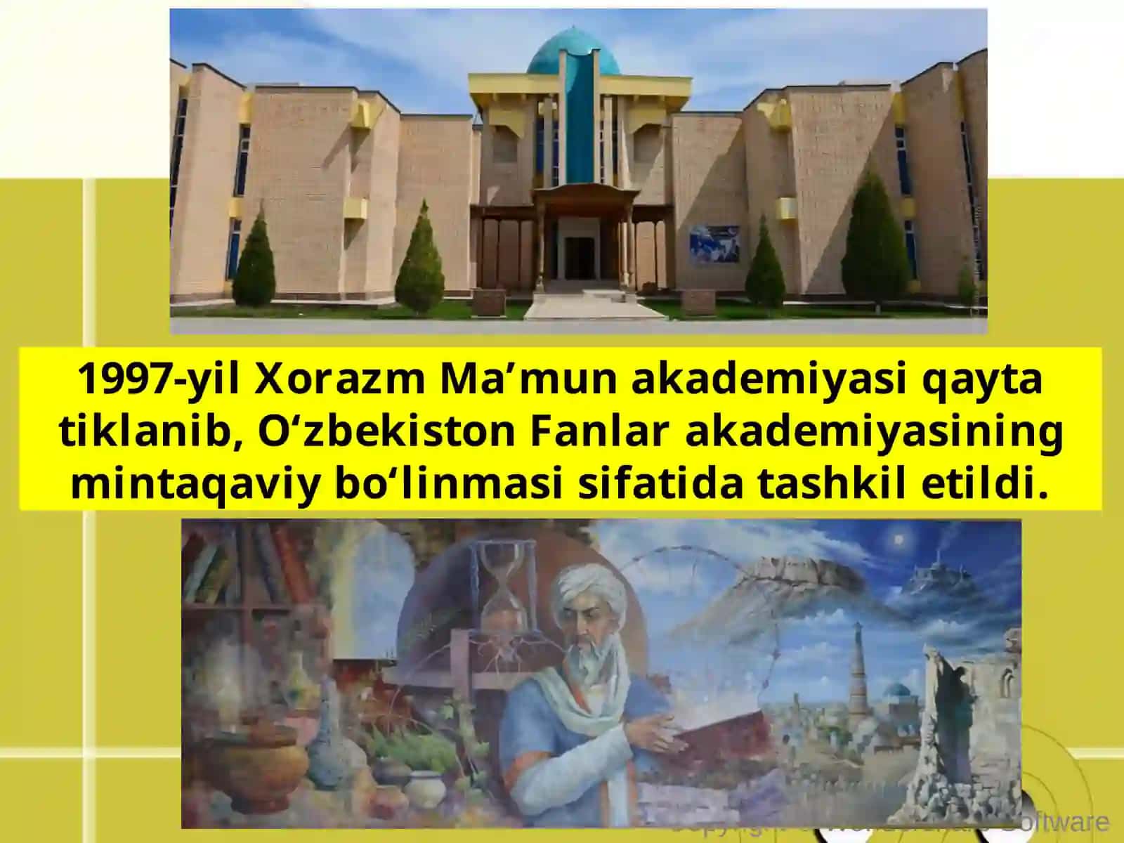 11-sinf O’zbekiston tarixi fani darsligi. Mustaqillikning dastlabki yillarida ilm-fan haqida ma'lumotlar 4