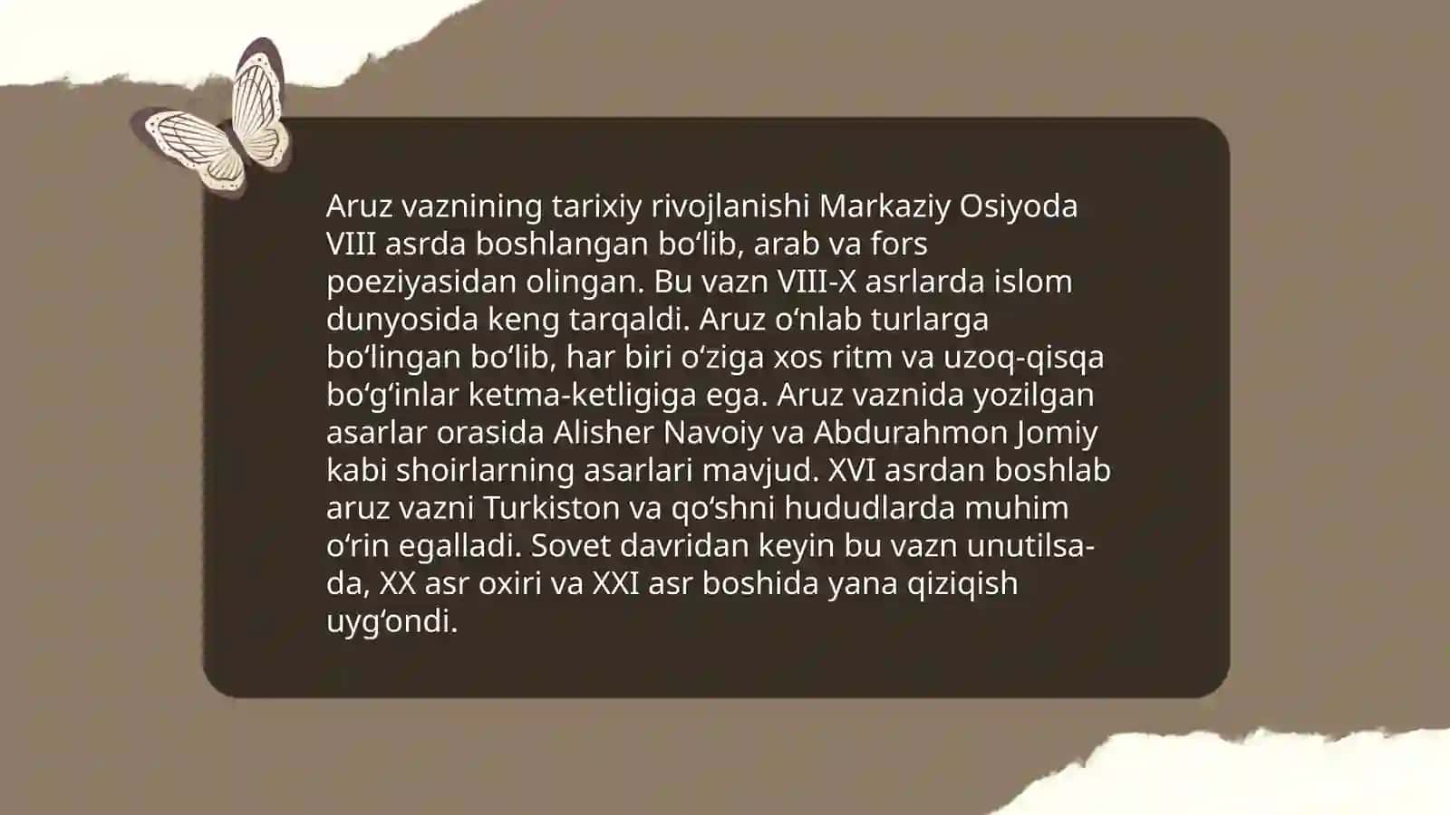 Aruz vaznida rukn va bahr 4