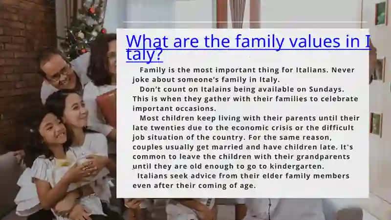 THE CULTURE OF ITALY 4