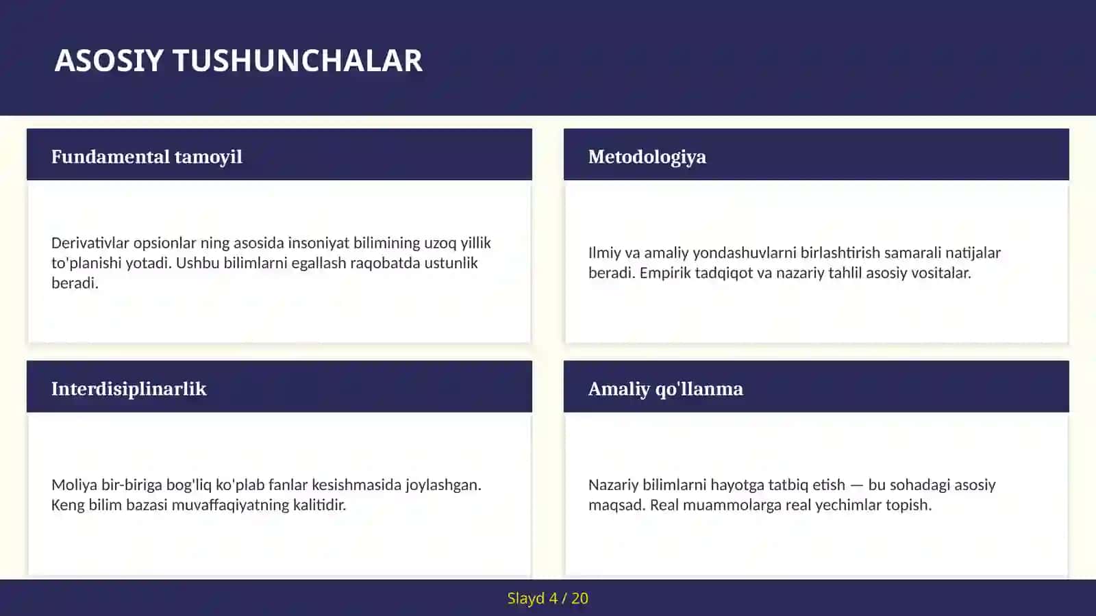 Derivativlar opsionlar 4
