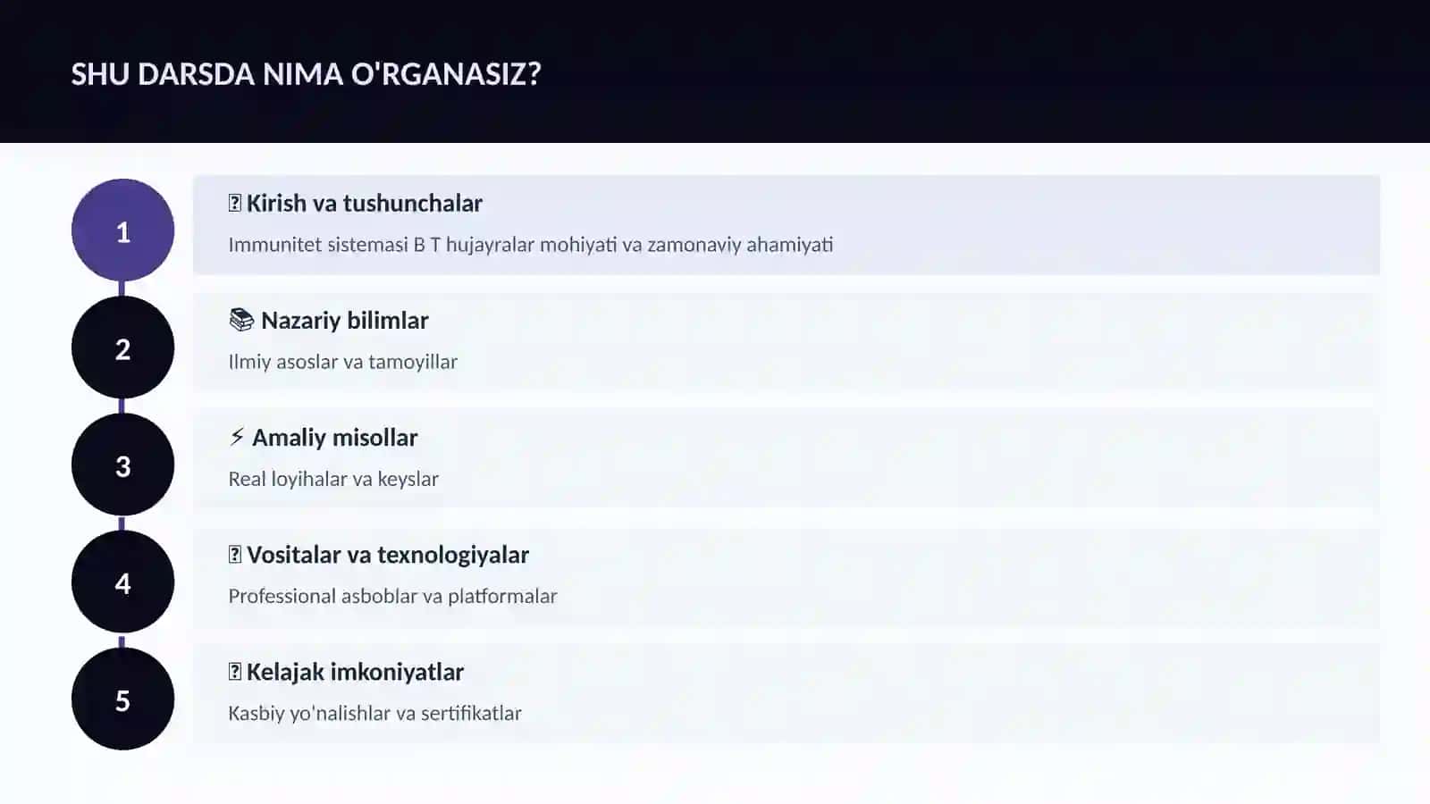 Immunitet sistemasi B T hujayralar 4
