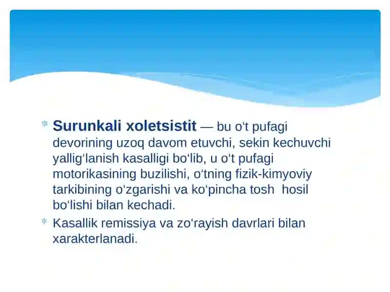 Surunkali xoletsistit 4