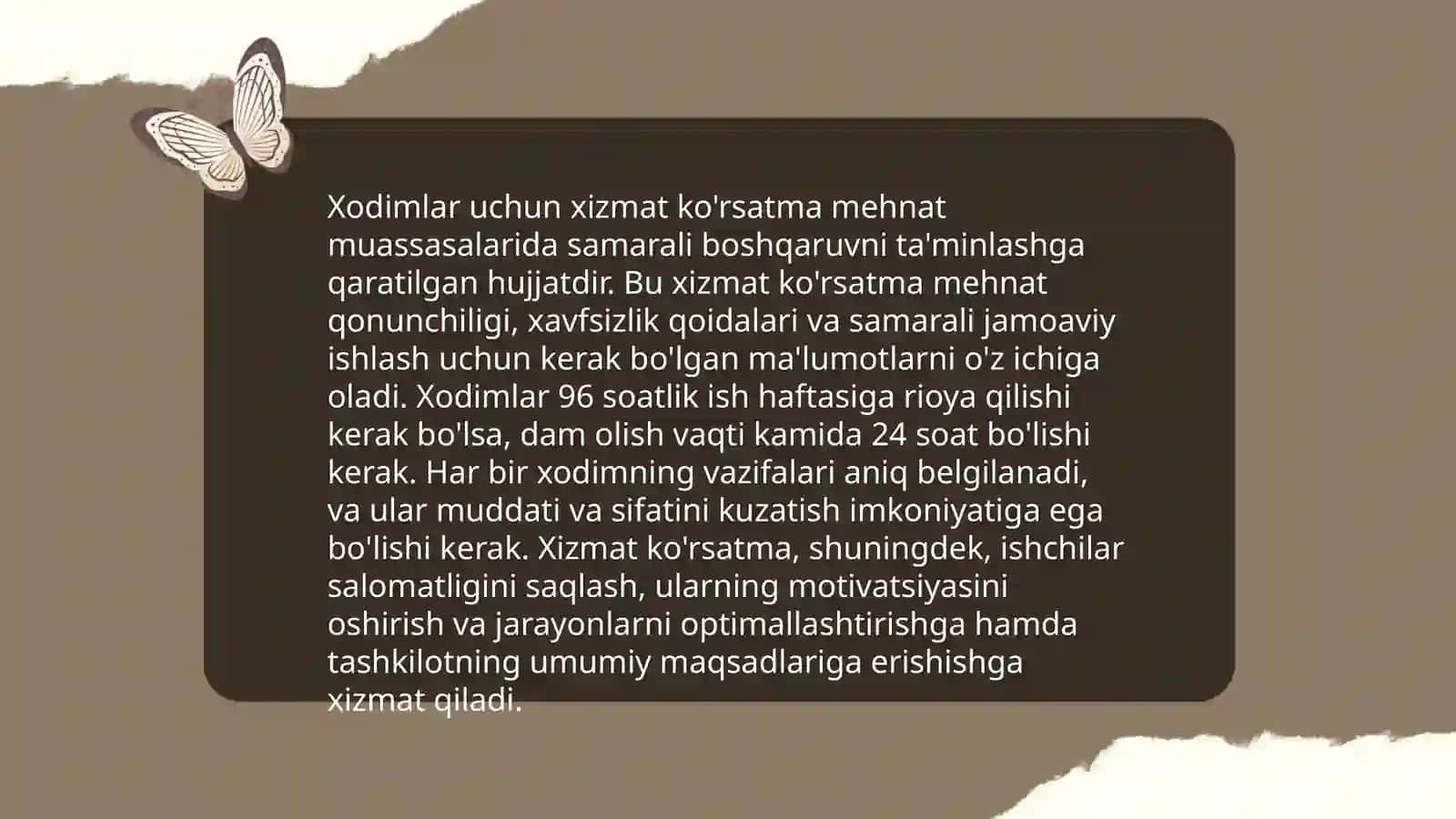 Ichki me'yoriy hujjatlar 4
