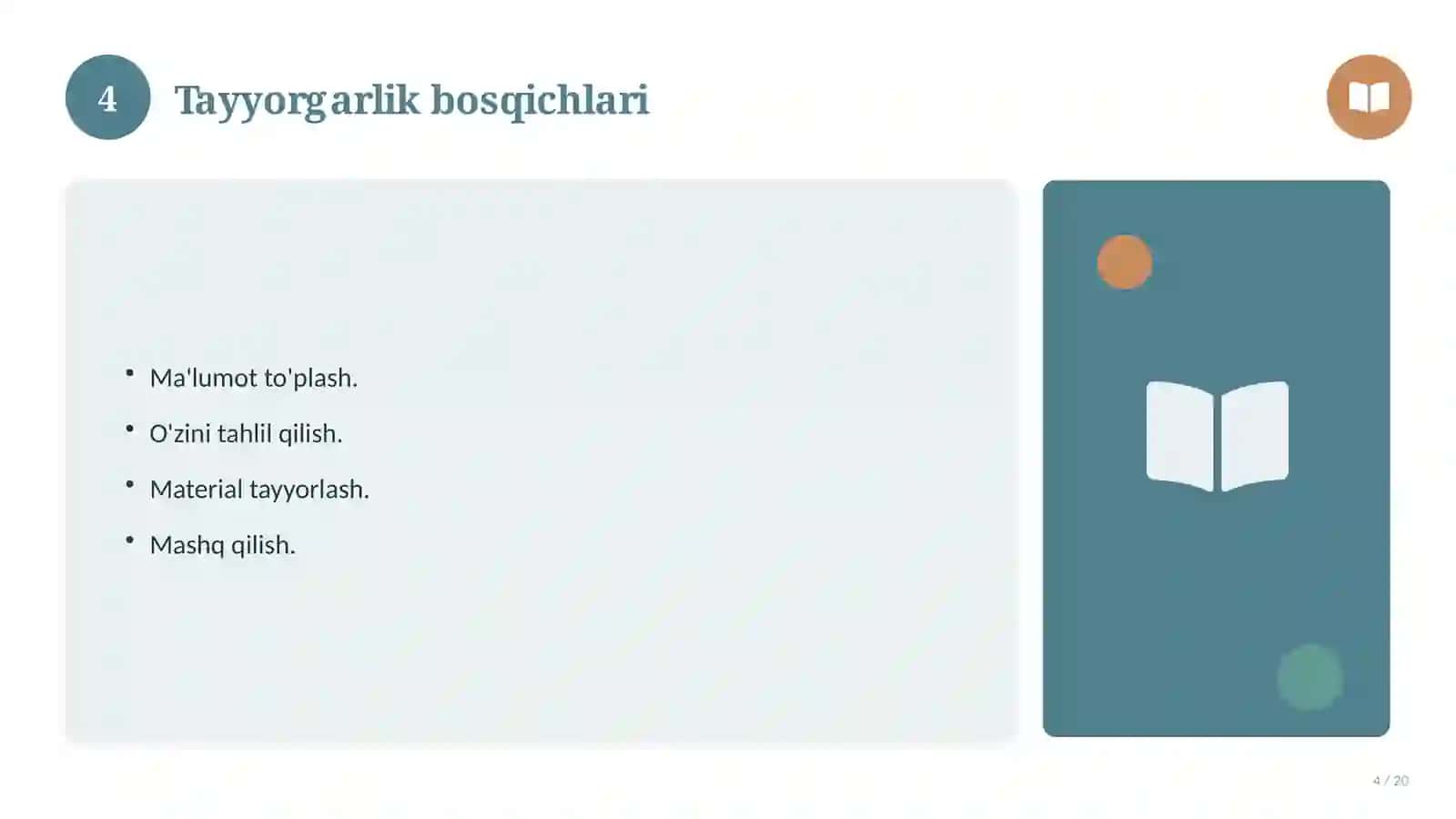 Xususiy bog'cha (MTT) biznes rejasi 4