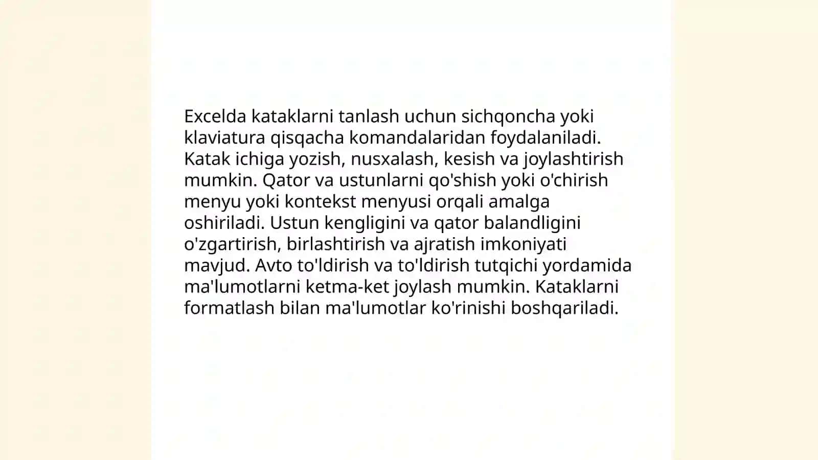 Excel 4