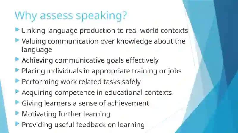 Assessing Speaking 4