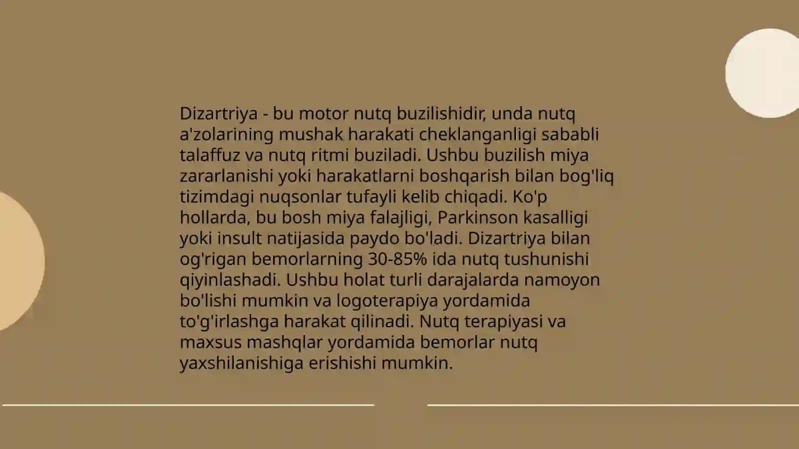 Dizartriyaning turlari 4