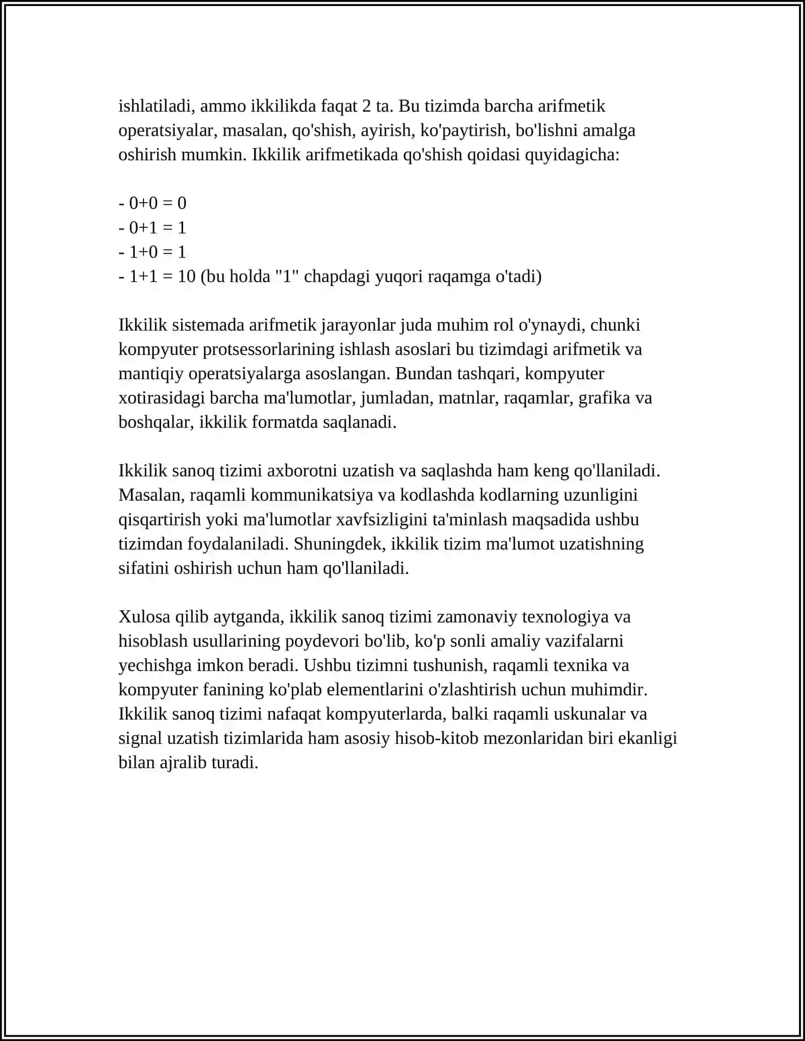 2 lik sanoq tizimi 4