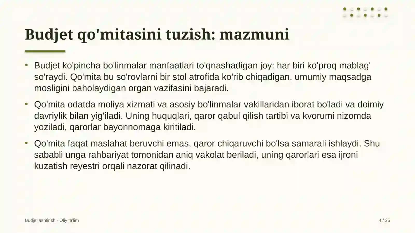 xususiy banklarda budjet qo'mitasini tuzish 4462 4