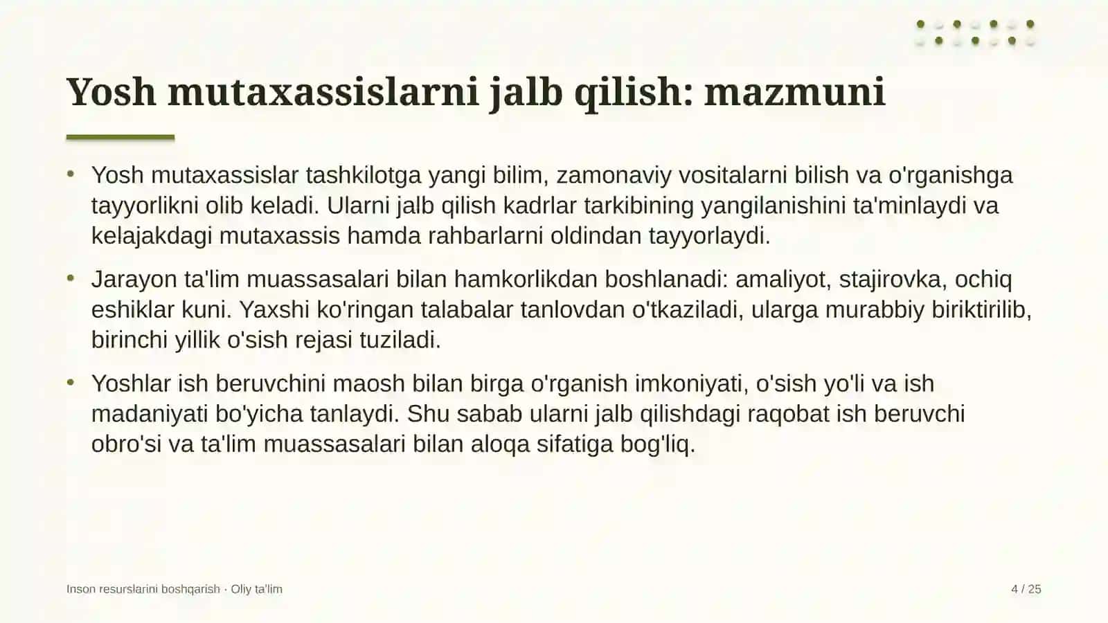 Televideniyeda yosh mutaxassislarni jalb qilish 4