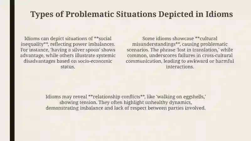 Problematic Idioms 4