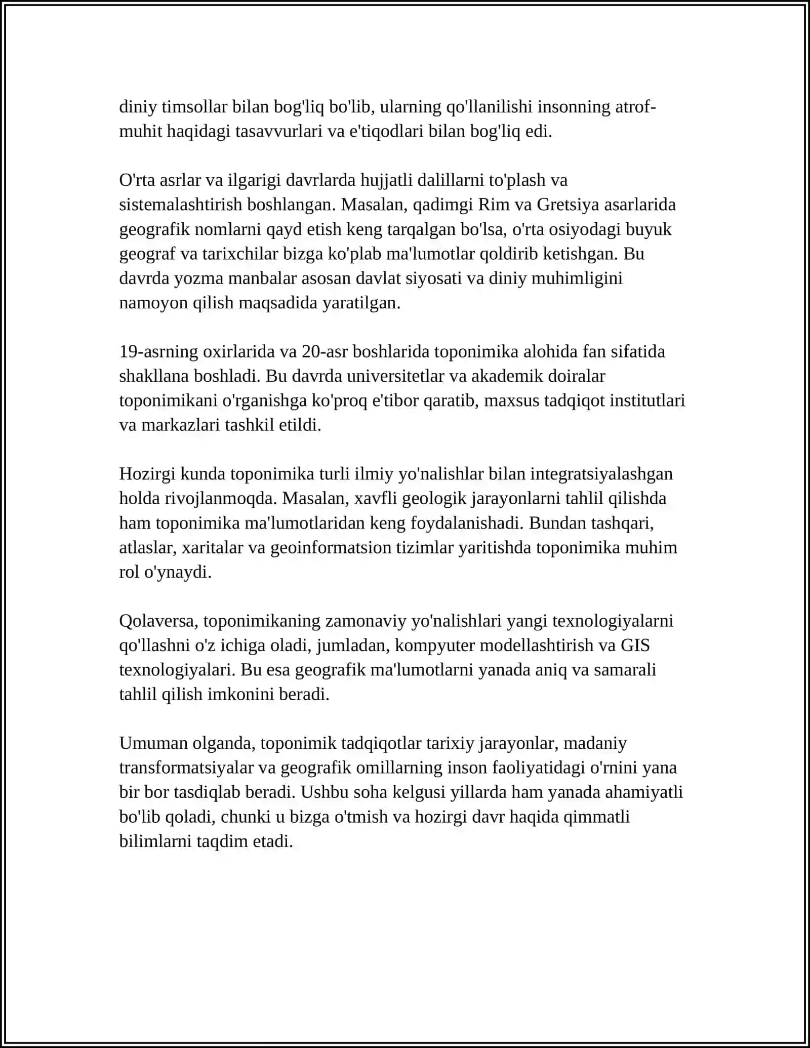 TOPONIMIK TADQIQOTLAR 4