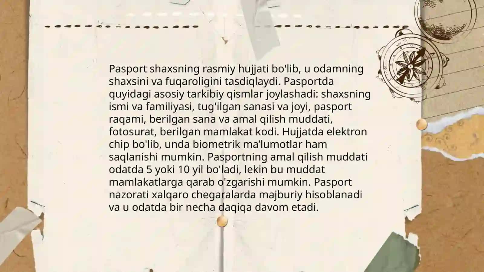 Shaxsiy hujjatlar yig'ma jildi 4