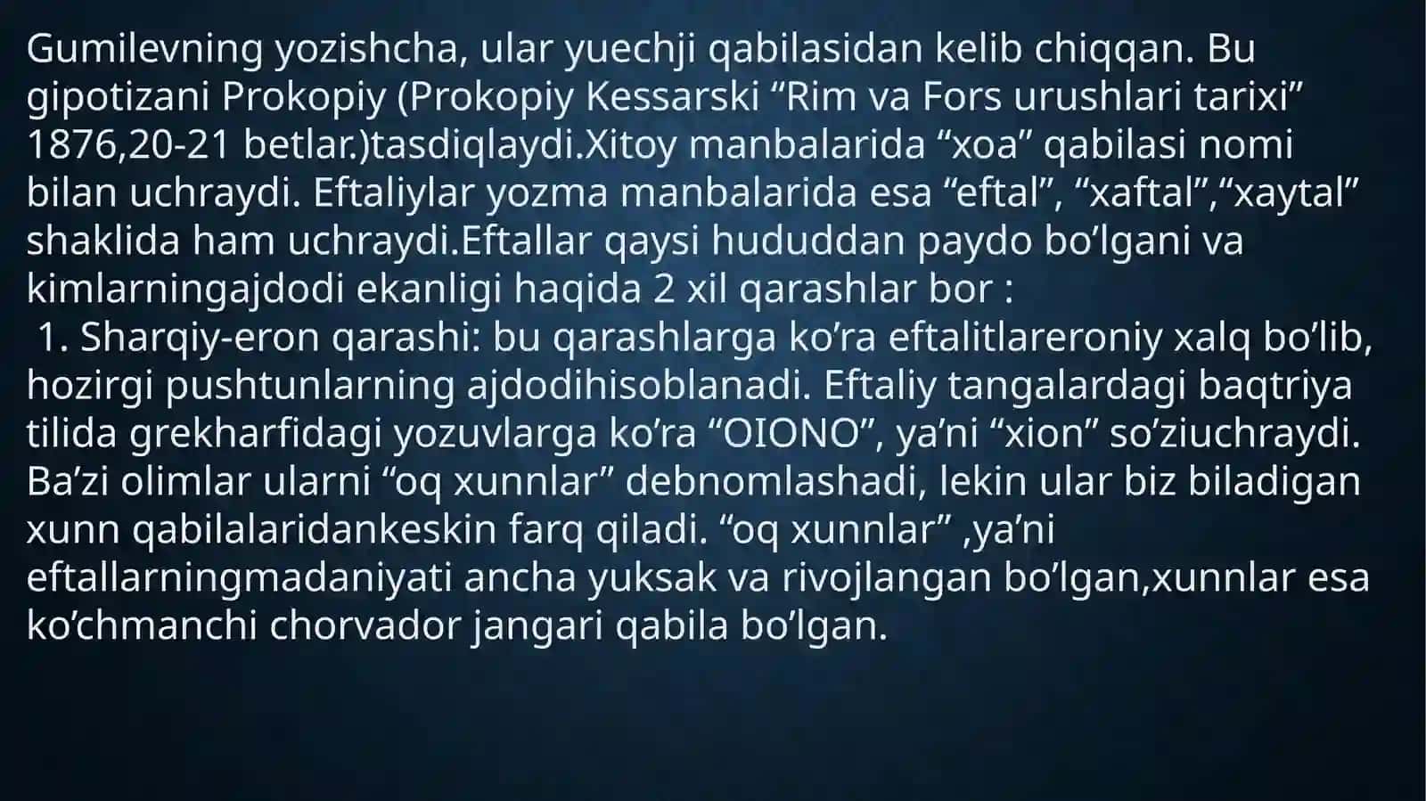 EFTALLAR DAVLATI 4