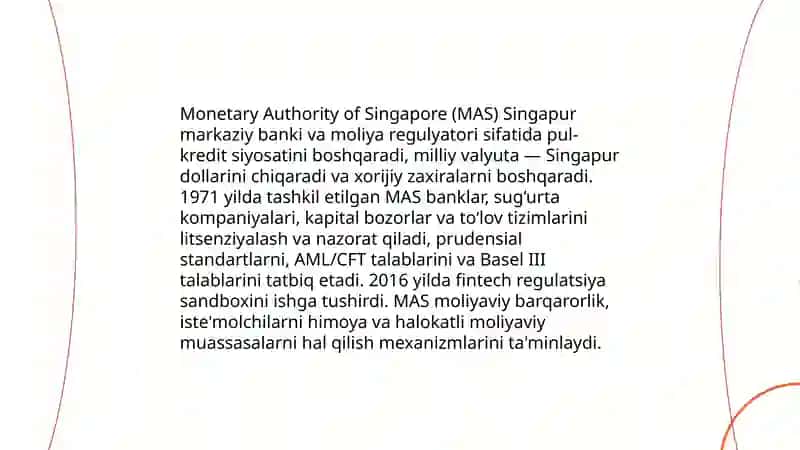 Singapur moliya bozori 4