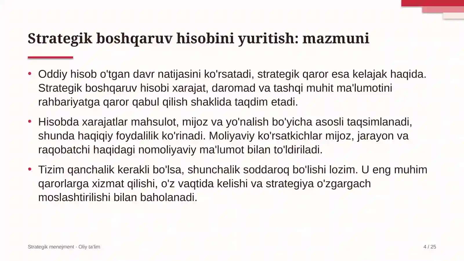 raqamli televideniye tarmoqlarida strategik boshqaruv hisobini yuritish 8968 4
