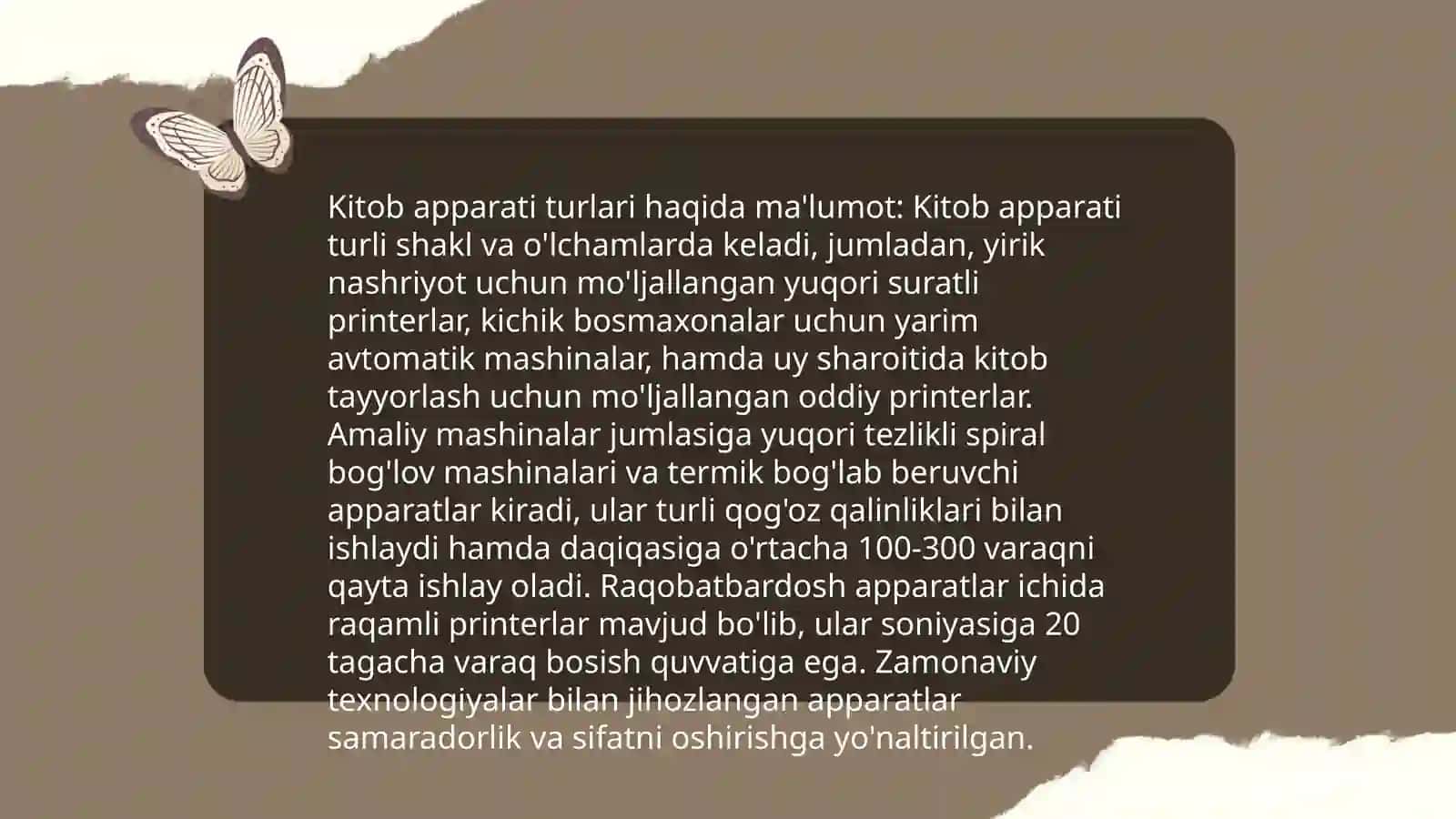 Kitob apparati bilan ishlash 4