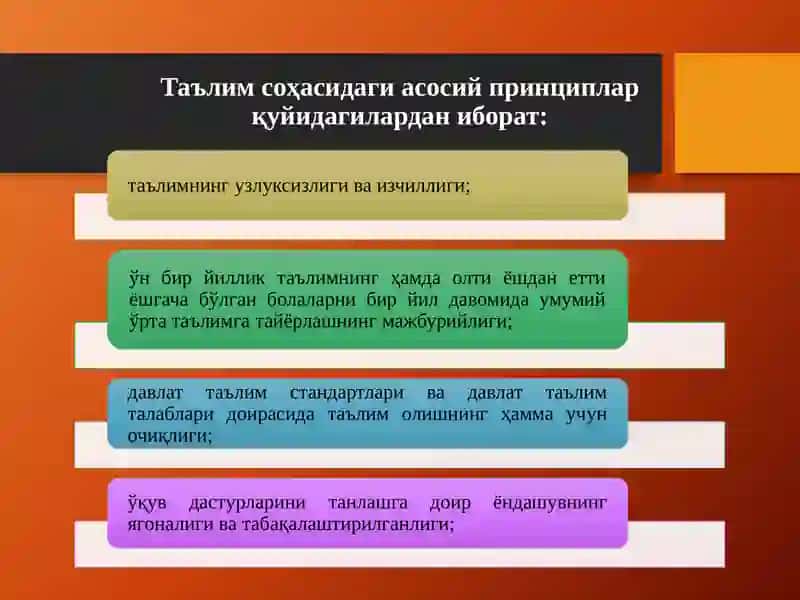OLIY  MAKTABDA  O’QUV  JARAYONI 4