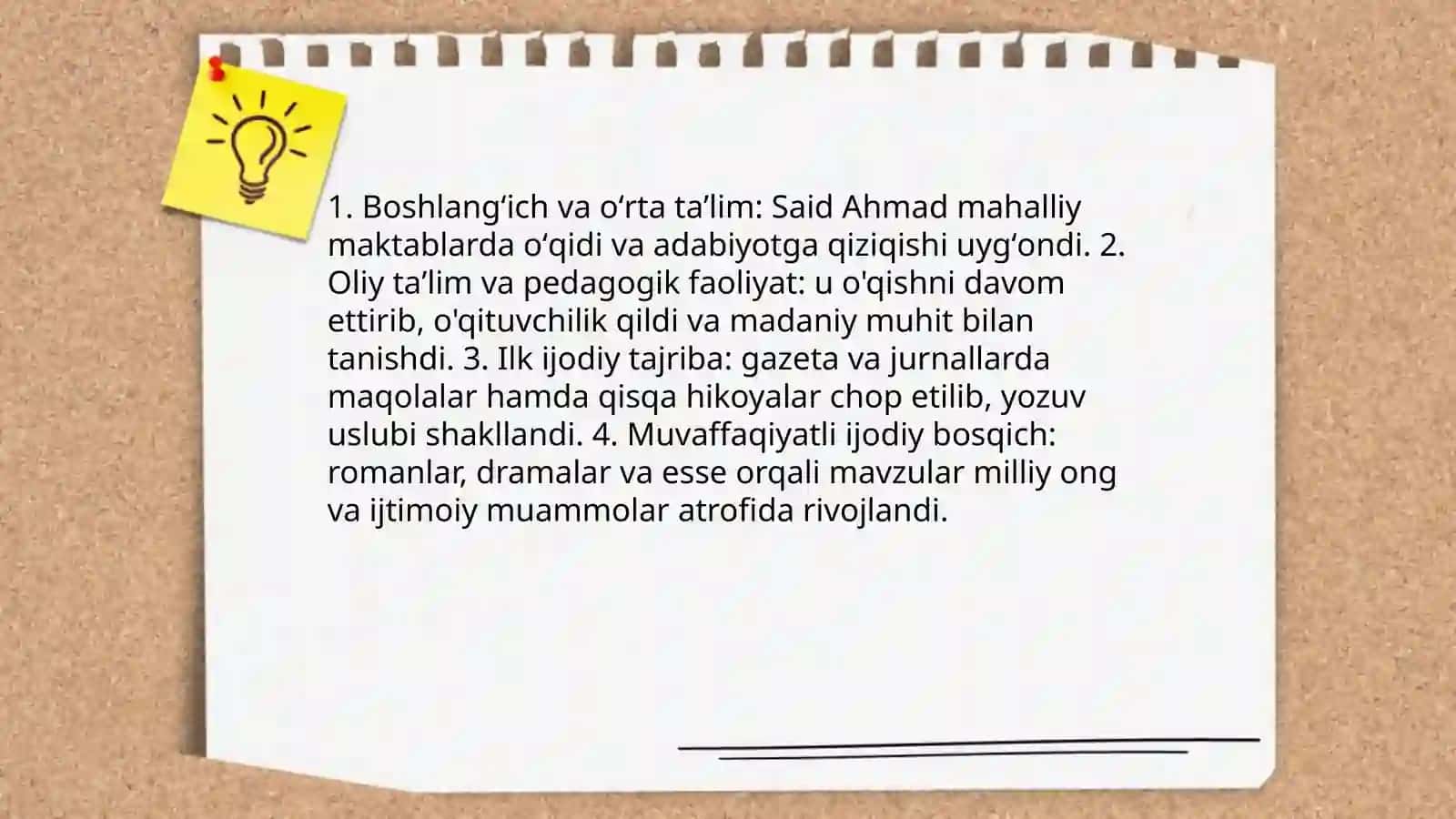 Said Ahmad hayoti va ijodi 4