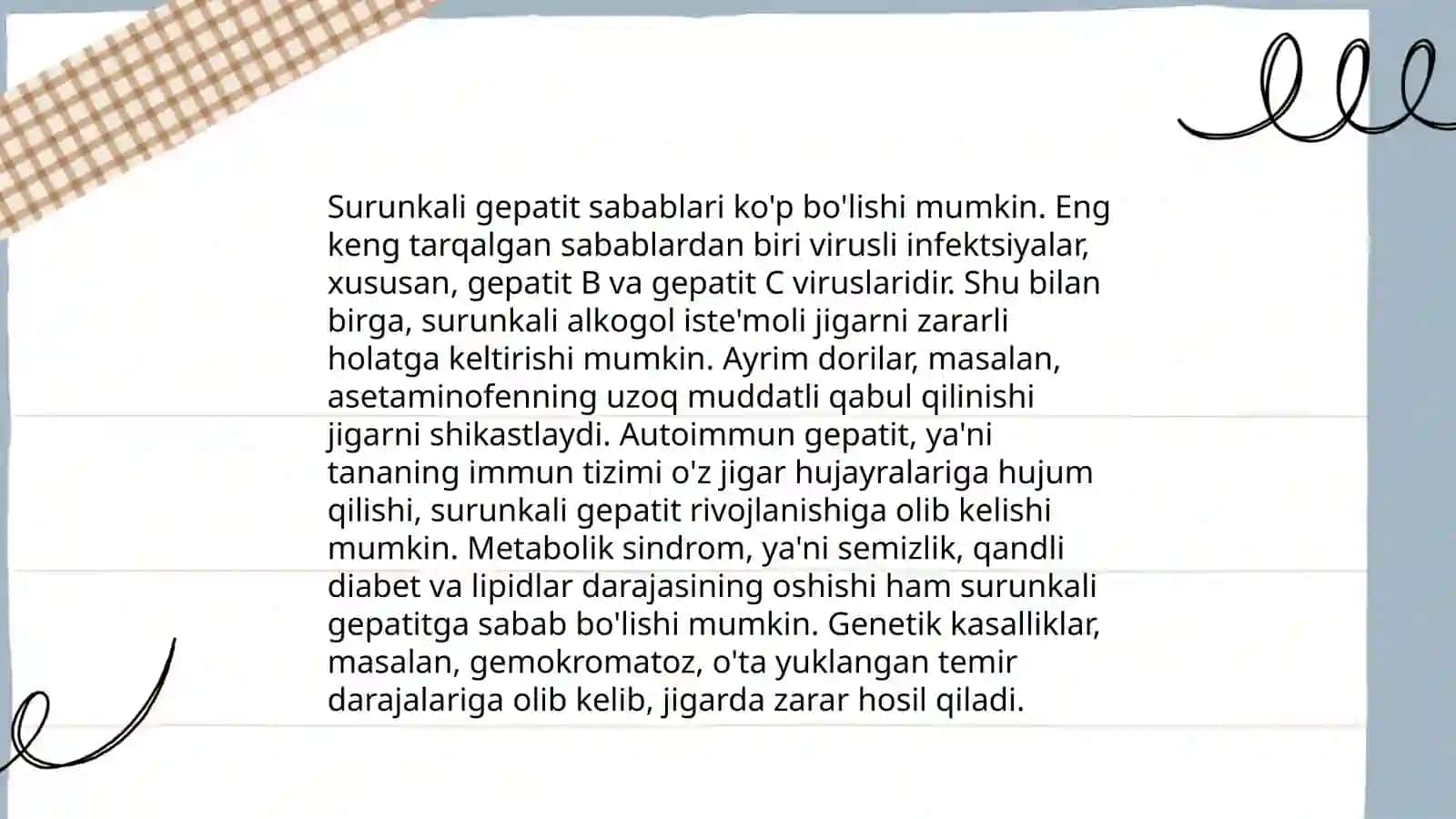Surunkali gepatitlar 4
