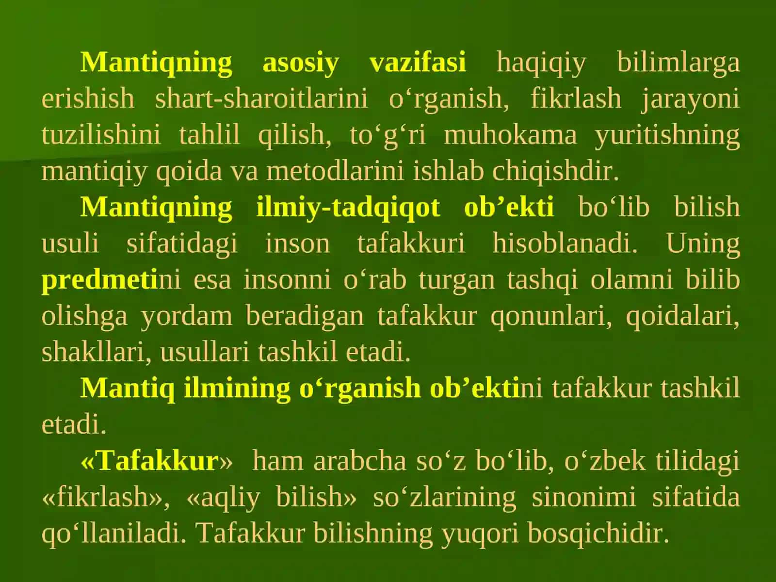Mantiq ilmi 4