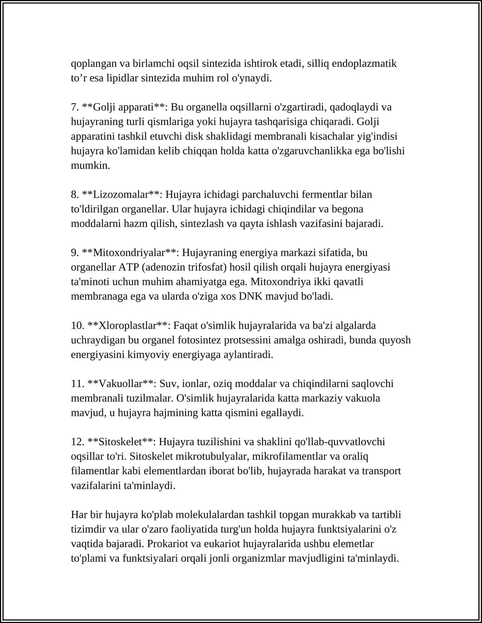 Hujayra Tiplari 4