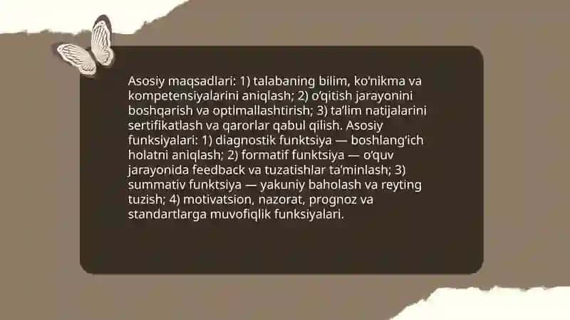 Baholash nazariyasi asoslari 4