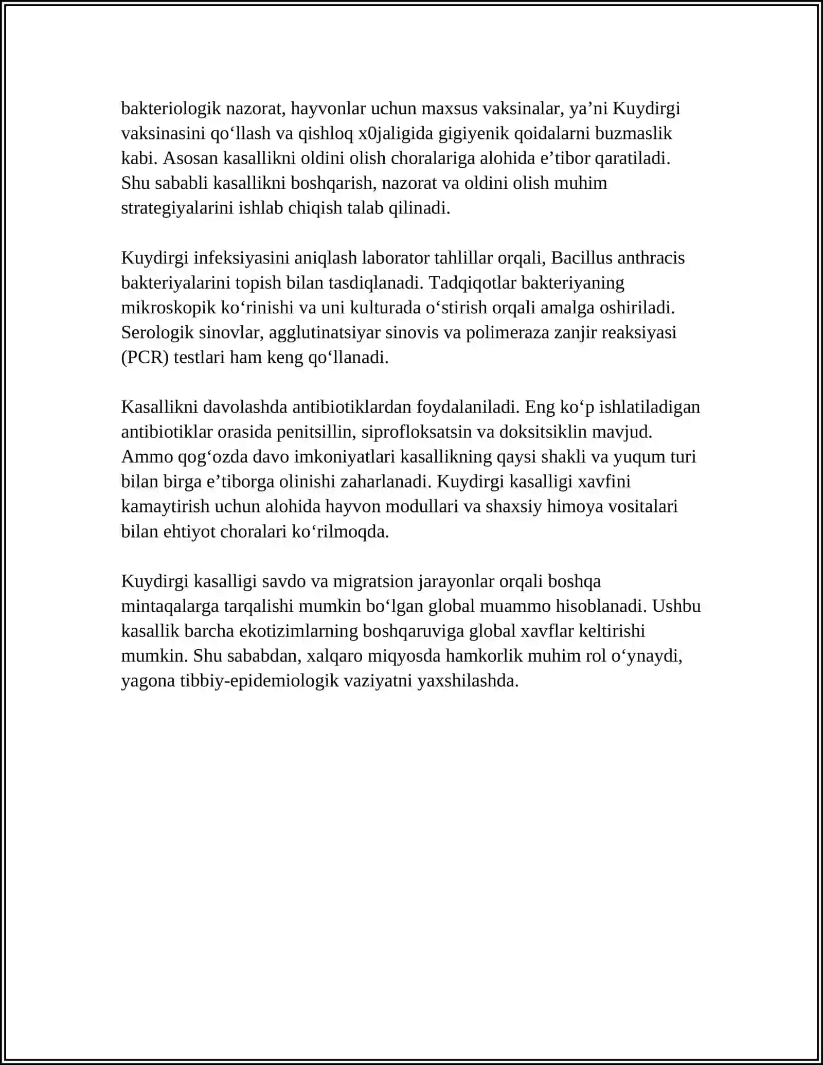 KUYDIRGI KASALLIGI 4