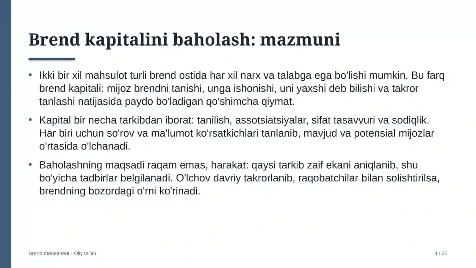 Bolalar nashrlarida brend kapitalini baholash 4