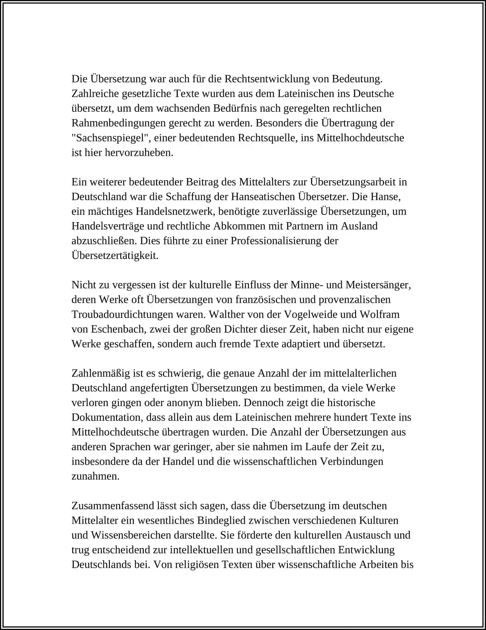 Geschichte der Übersetzung im Mittelalter in Deutschland 4