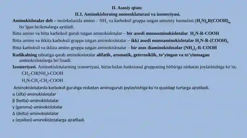 AMINOKISLOTALAR 4