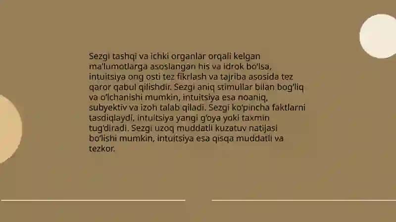 Sezgi 4