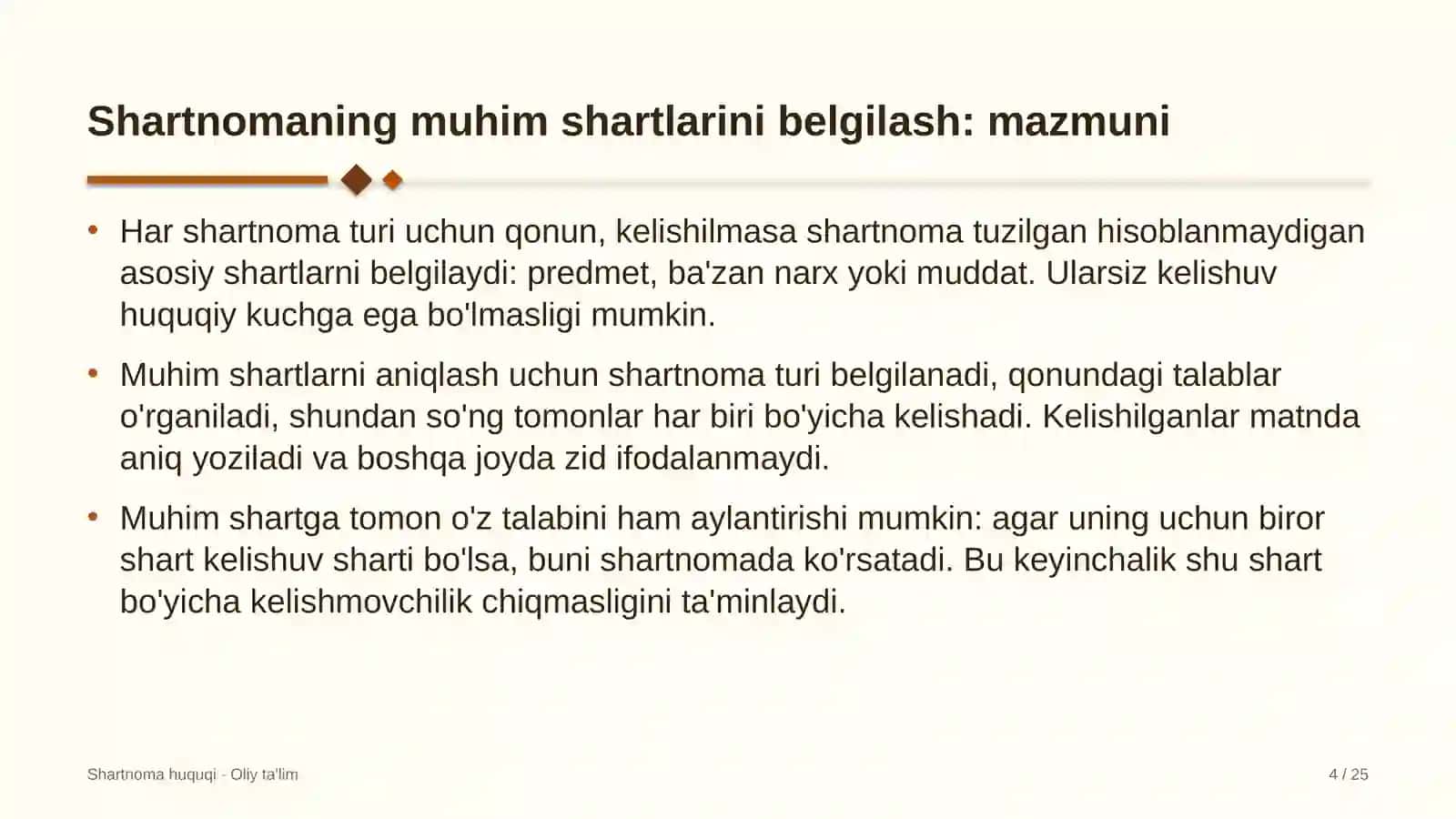 Animatsiya studiyalarida shartnomaning muhim shartlarini belgilash 4