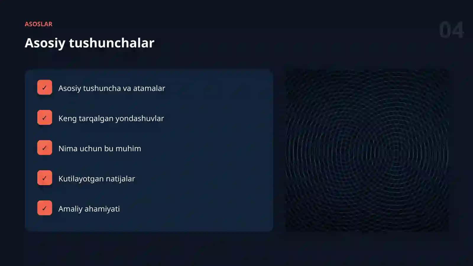 AI MA'LUMOTLAR BILAN ISHLASH 4