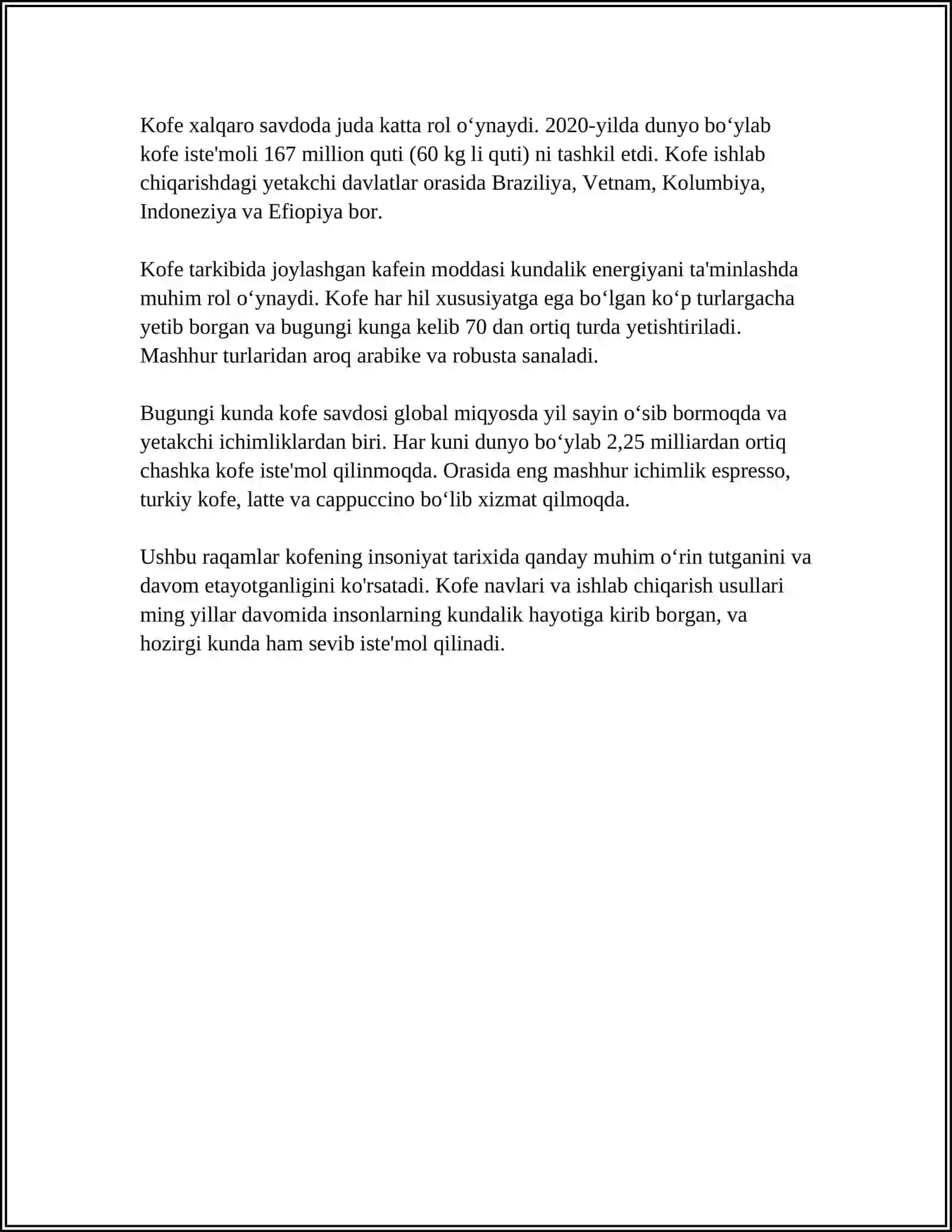 Kofelar 4