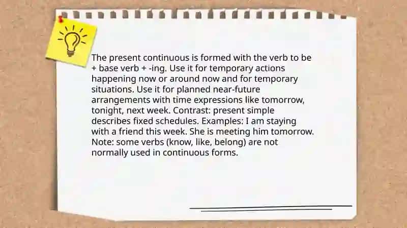 Present simple 4