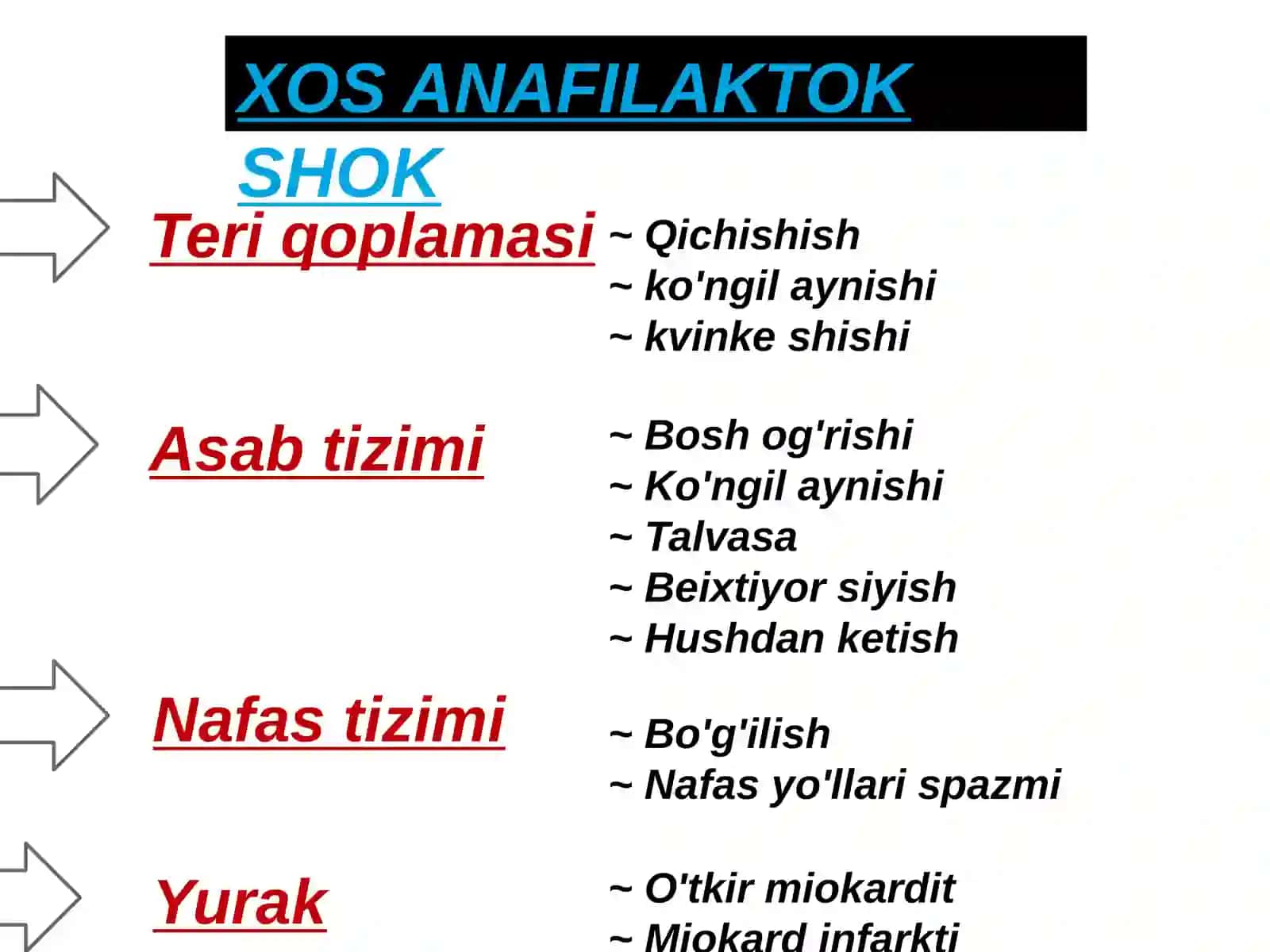Allergik Reaksiyalar - Anafilaktik shok 4