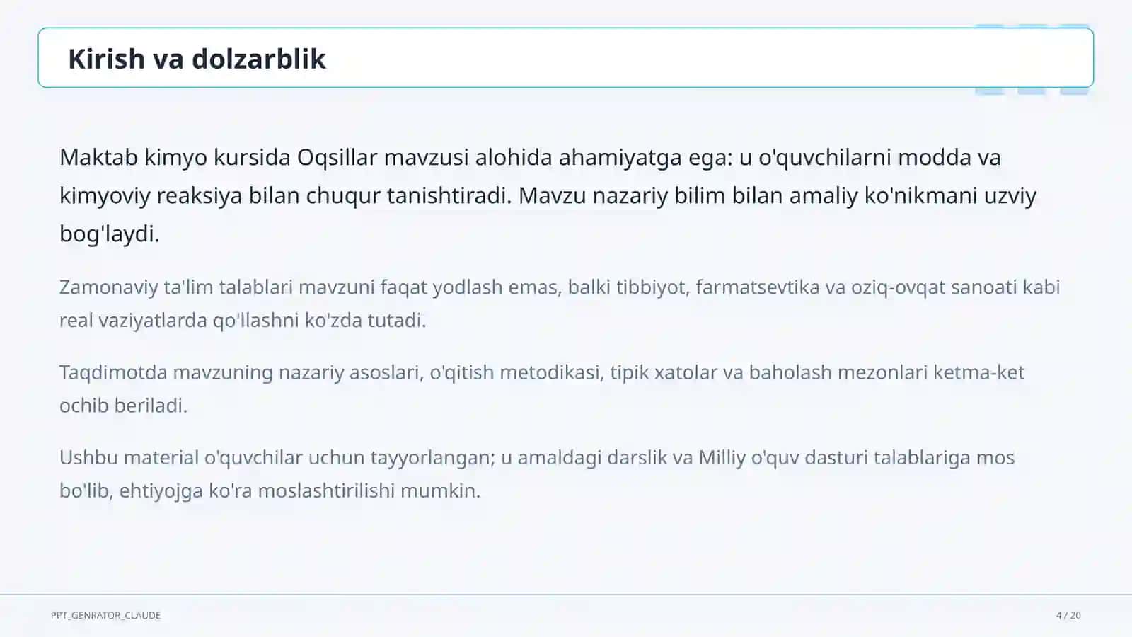 Oqsillar (11-sinf) 4