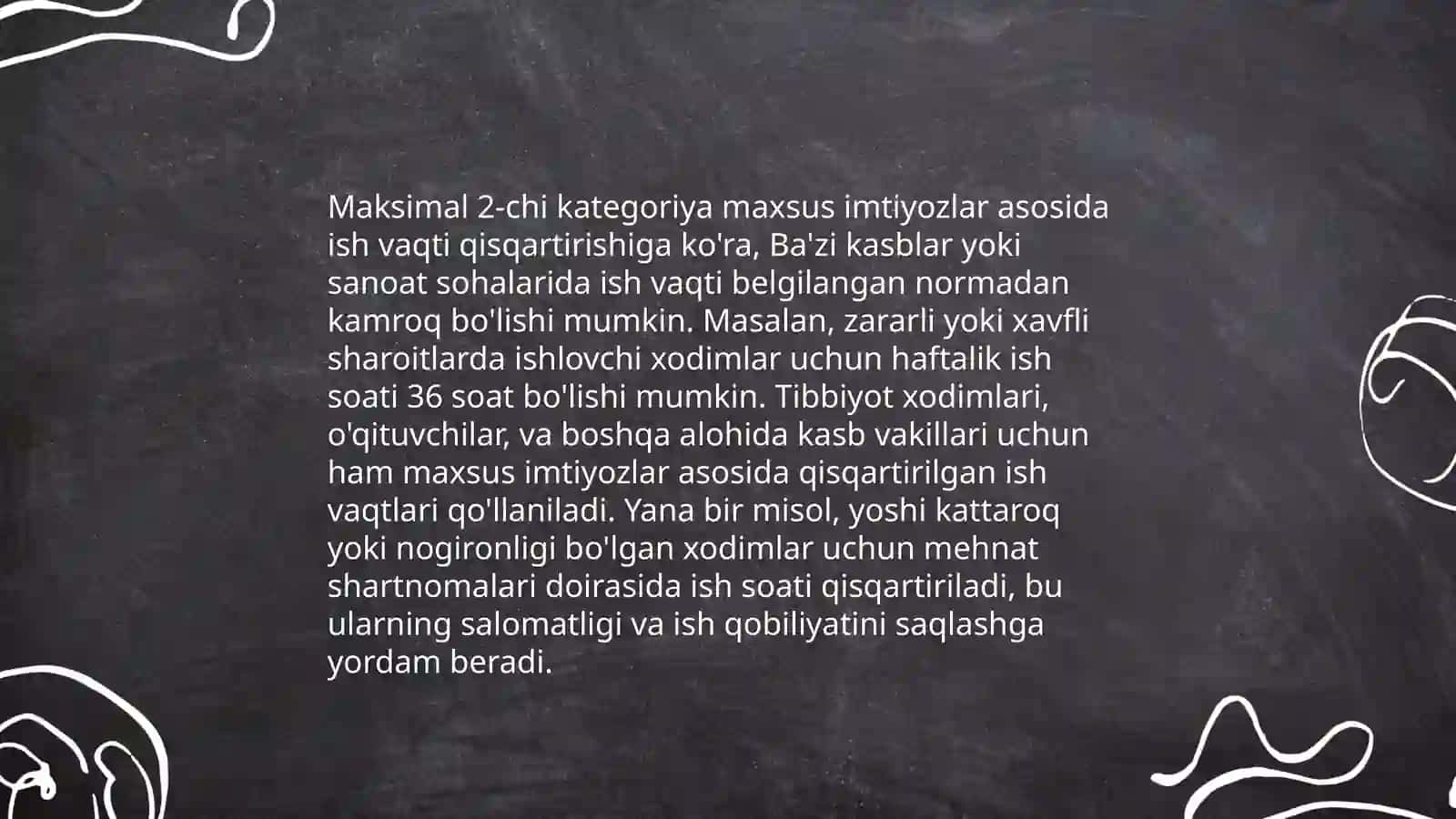 Ayrim toifa xodimlarga beriladigan qo'shimcha kafolat va imtiyozlar 4
