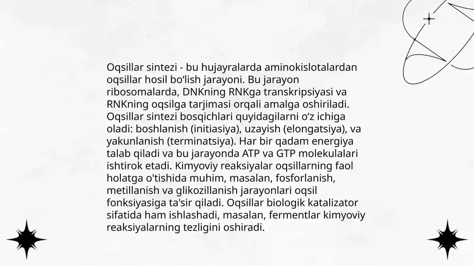 Biologiyani oʻqitishda kimyo fani bn fanlar aro bogʻlanishni amalga oshirish yoʻllari 4