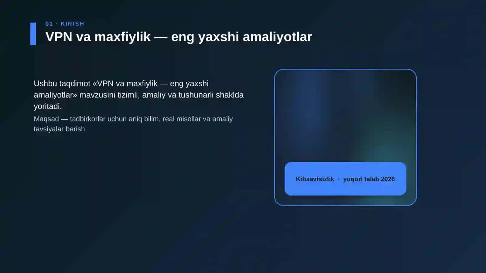 VPN va maxfiylik — eng yaxshi amaliyotlar 4