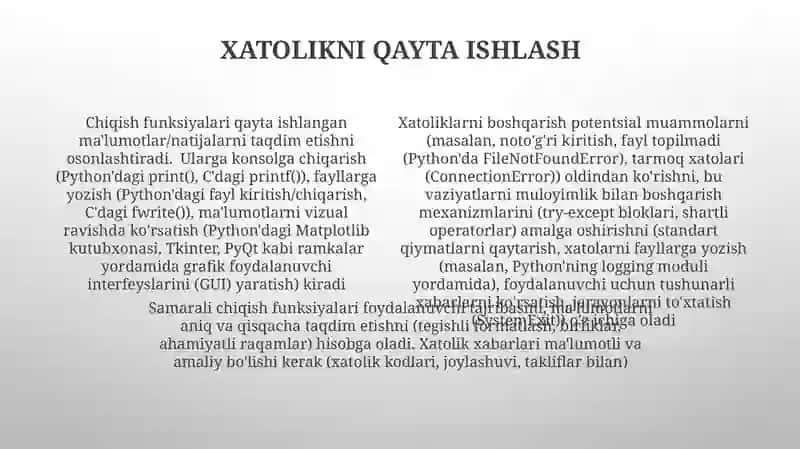 Hosil qiluvchi funksiyalar 4