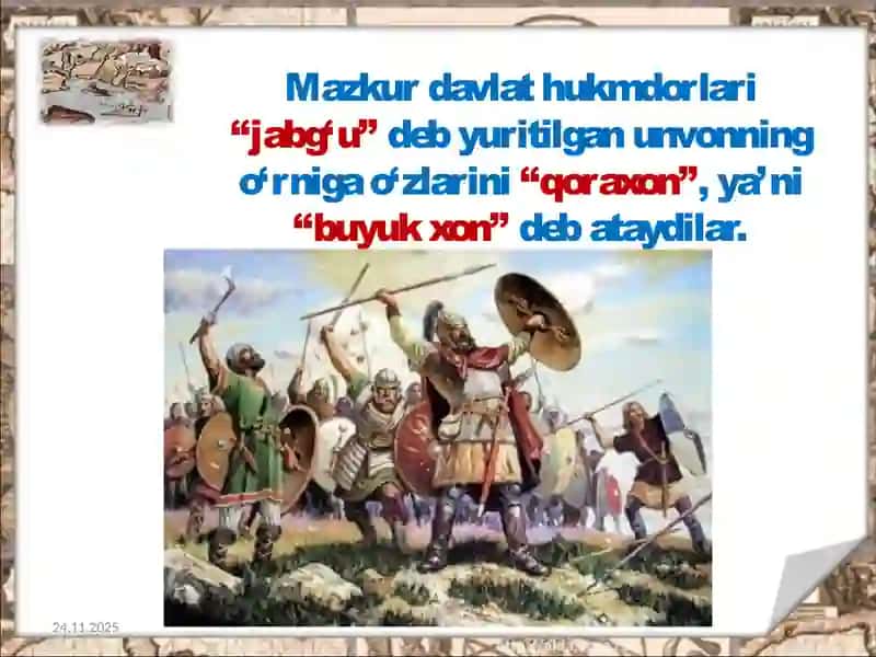 Qoraxoniylar davlatining siyosiy tarixi 4