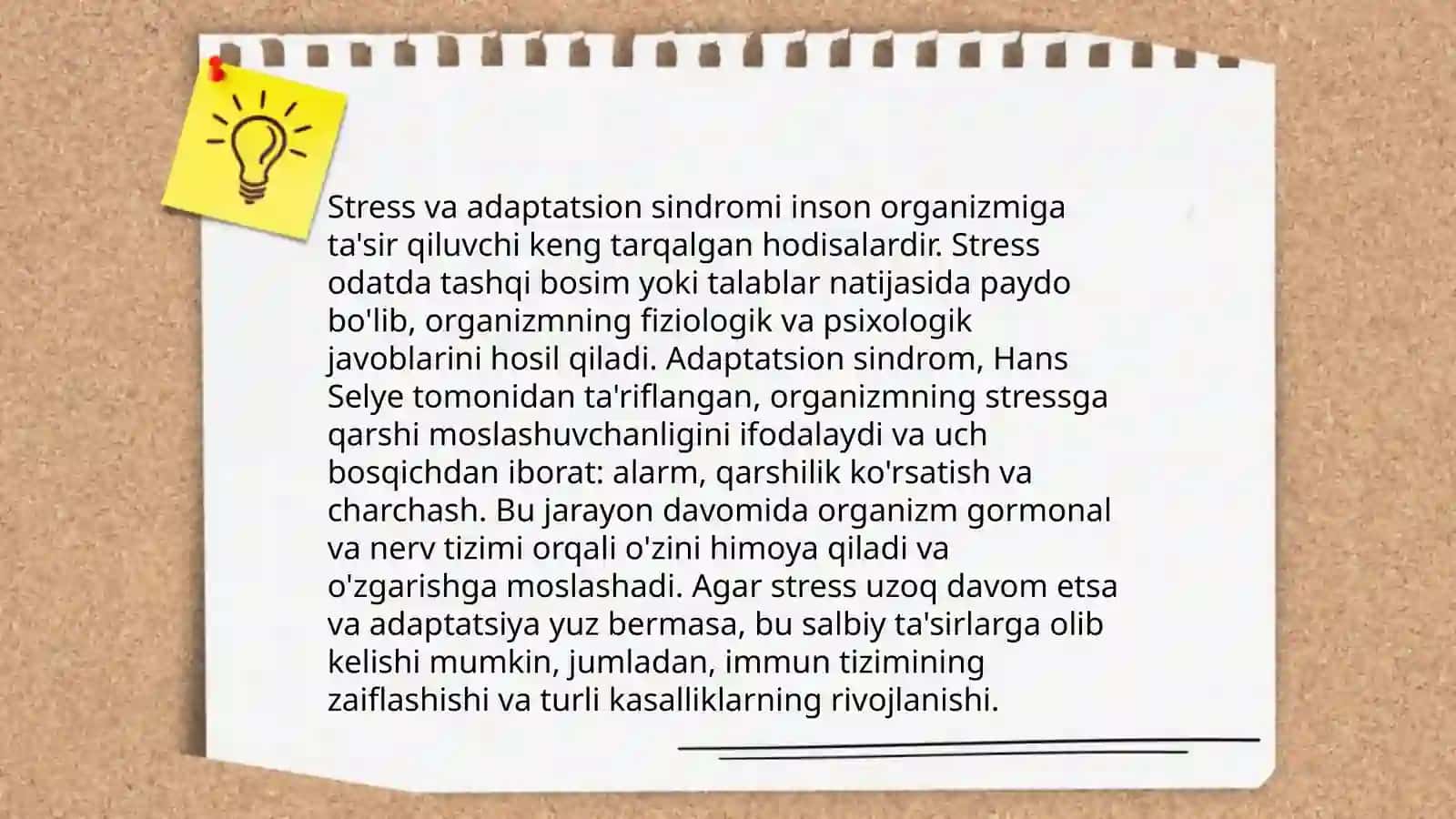 Umumiy adaptatsion sindrom 4