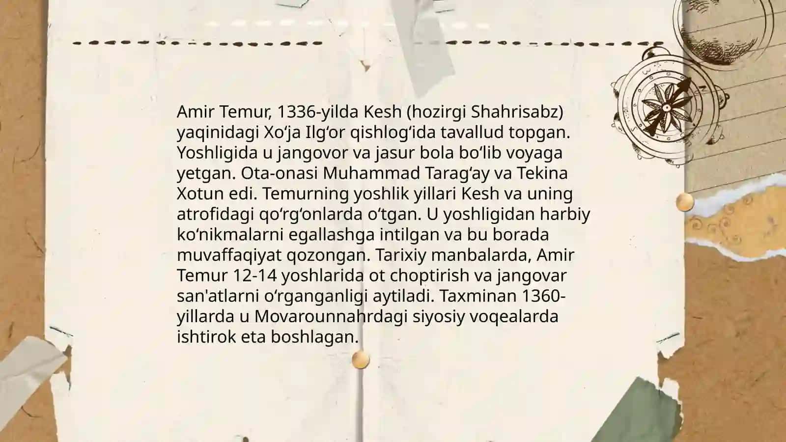 Amir Temur va uning jasoratlari 4
